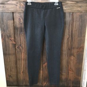 EUC Michael Kors charcoal gray knit legging/pant
